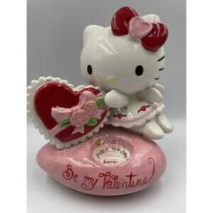 Blue Sky Clayworks Hello Kitty Be My Valentine Tea Light By Heather Goldminc NWT